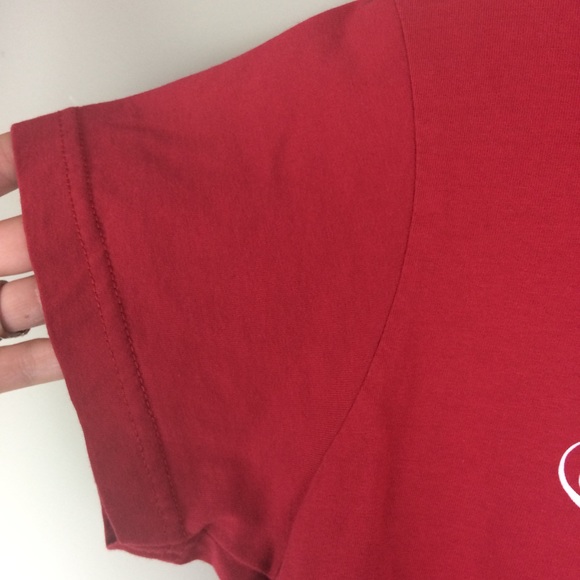 Harley Davidson 4 Rivers Paducah, KY Filigree Red Cotton Tee Size Large - Picture 7 of 8